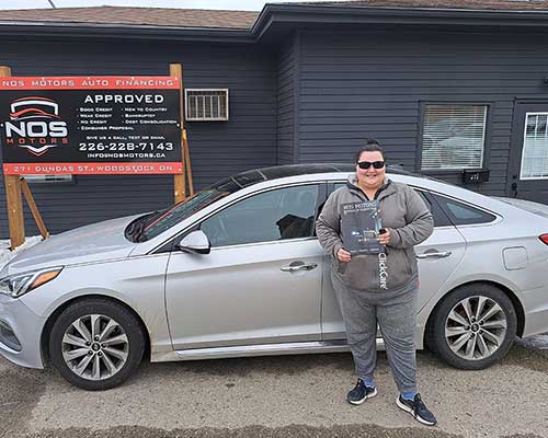 Alee from Embro, ON - Approved for a car loan with NOS Motors Auto Finance