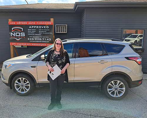 Alyssa from Ingersoll, ON - Approved for an SUV loan with NOS Motors Auto Finance