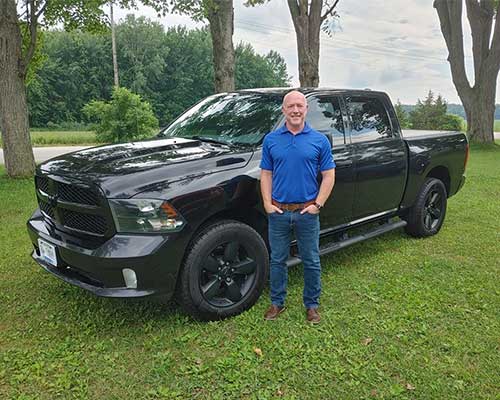 Bryan from Petrolia, ON - Approved for a truck loan with NOS Motors Auto Finance