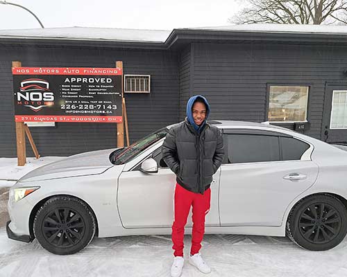 Calvin from North York, ON - Approved for a car loan with NOS Motors Auto Finance