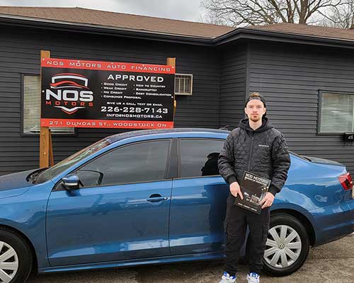 Chris from Woodstock, ON - Approved for a car loan with NOS Motors Auto Finance