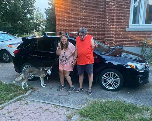 The Girolami Family from Ottawa, ON - Approved for a car loan with NOS Motors Auto Finance