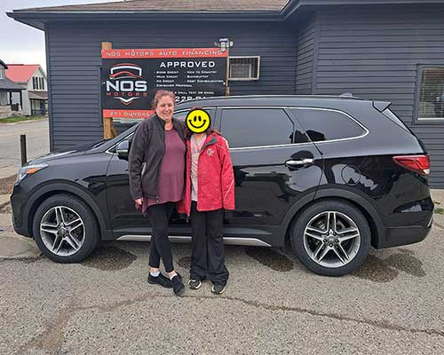Heather from Woodstock, ON - Approved for an SUV loan with NOS Motors Auto Finance