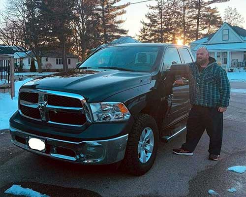 Jason from Ingersoll, ON - Approved for a truck loan with NOS Motors Auto Finance