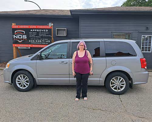 Jennifer from Woodstock, ON - Approved for a car loan with NOS Motors Auto Finance