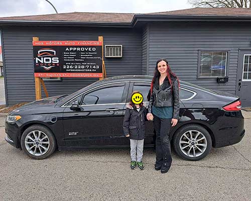 Jenny from Woodstock, ON - Approved for a car loan with NOS Motors Auto Finance