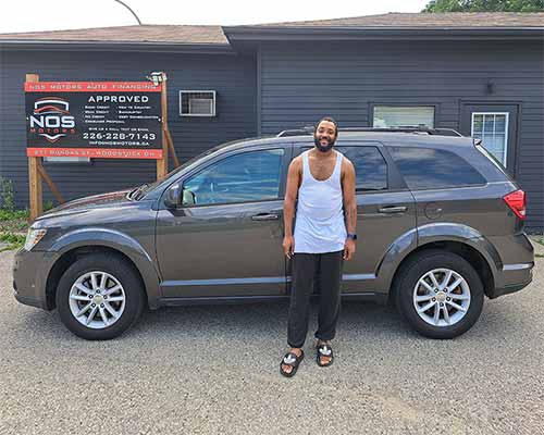 Joseph from Woodstock, ON - Approved for a car loan with NOS Motors Auto Finance