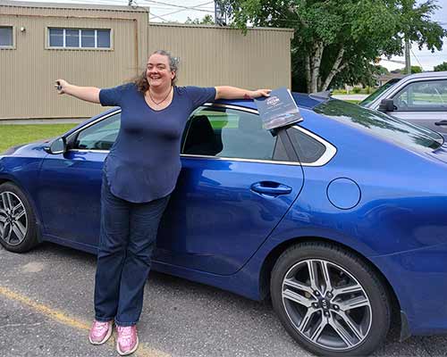 Kaitlyn from Midland, ON - Approved for a car loan with NOS Motors Auto Finance