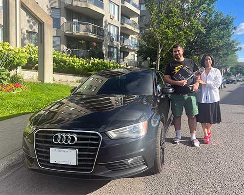 The Kasem Family from Burlington, ON - Approved for a car loan with NOS Motors Auto Finance