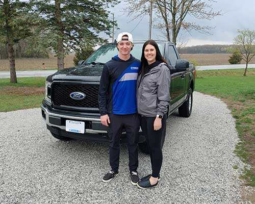 Kent & Tessa from Simcoe, ON - Approved for a truck loan with NOS Motors Auto Finance