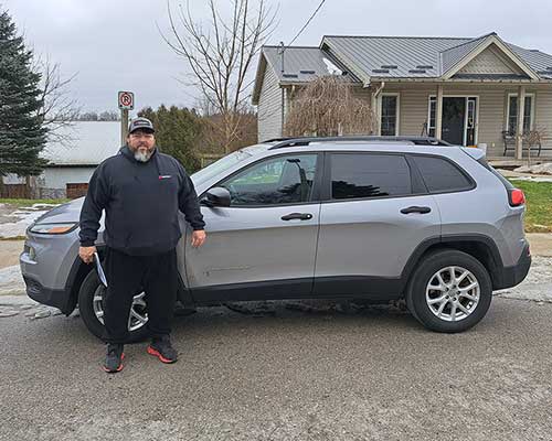 Kevin from Ingersoll, ON - Approved for an SUV loan with NOS Motors Auto Finance