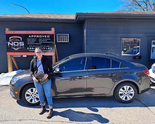 Mckayla from Tillsonburg, ON - Approved for a car loan with NOS Motors Auto Finance
