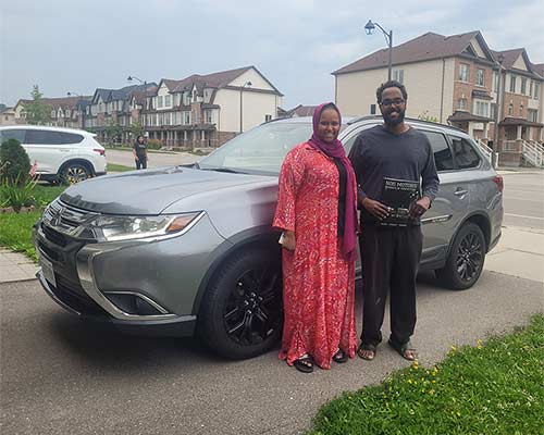 The Mohamed Family from Cambridge, ON - Approved for an SUV loan with NOS Motors Auto Finance