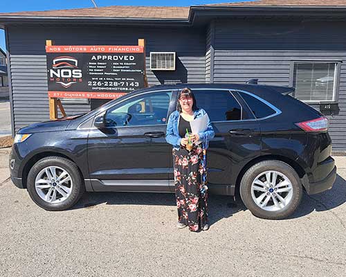 Nikki from Woodstock, ON - Approved for an SUV loan with NOS Motors Auto Finance
