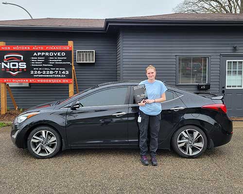 Ocean from Windsor got a used car loan to purchase a car privately
