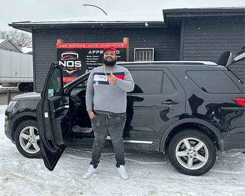 Calvin from Richmond Hill, ON - Approved for an SUV loan with NOS Motors Auto Finance