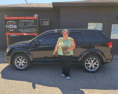 Samantha from London, ON - Approved for an SUV loan with NOS Motors Auto Finance