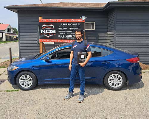 Syed from Brantford, ON - Approved for a car loan with NOS Motors Auto Finance