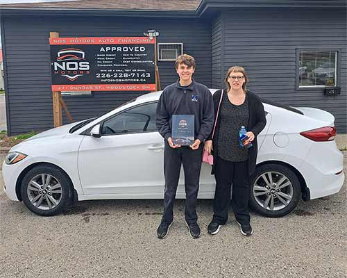 The Tremblay-Rigby Family from Tillsonburg, ON - Approved for a car loan with NOS Motors Auto Finance