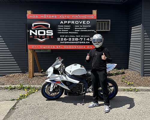 Rajesh from Brampton, ON - Approved for a motorcycle loan with NOS Motors Auto Finance